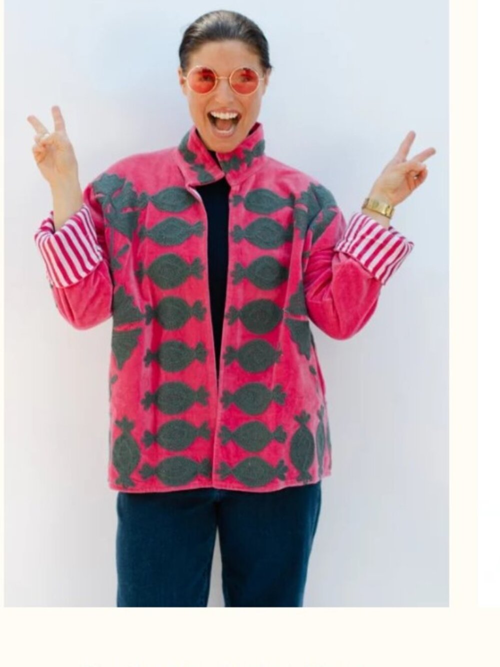 Eleanor James SGT Pepper Crew Jacket